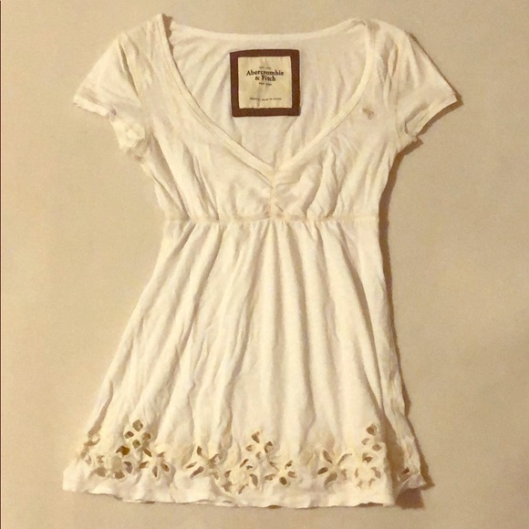 Abercrombie & Fitch Tops - Girly! M Abercrombie and Fitch Babydoll